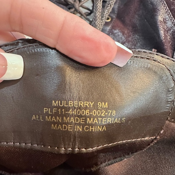 Mulberry knee high boots women’s size 9 - Picture 10 of 11